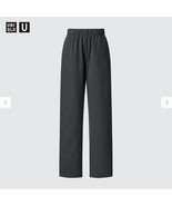 Uniqlo U Brushed Jersey Pants Dark Gray Small NWT - $1,135.37 MXN