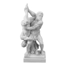 Hércules y Diomedes 8ª mitología laboral estatua griega romana escultura... - $144.24