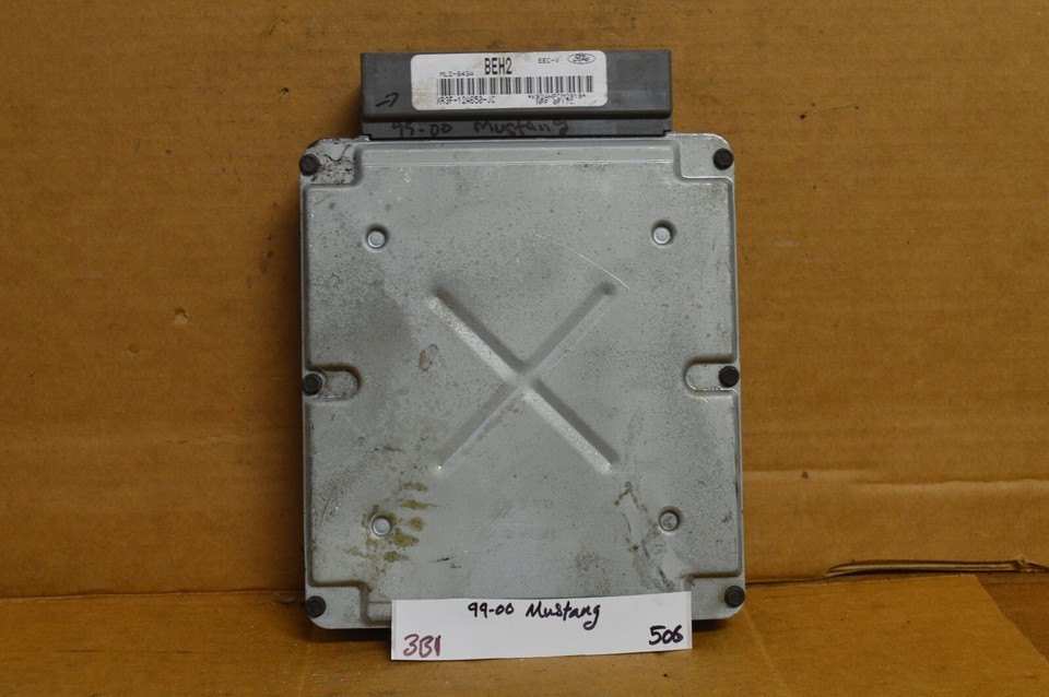 99-00 Ford Mustang 3.8L Engine Control Unit ECU XR3F12A650JC Module 506-3B1 - $37.23