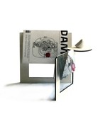 Italian Wood Floor Magazine Stand with Shelf, Stylish Newspaper Holder a... - €56,63 EUR