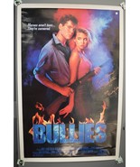 Bullies one sheet 27x41 Movie Poster original from 1986 signed by Olivia... - £52.72 GBP