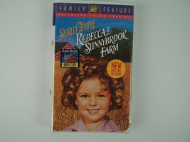 Shirley Temple Rebecca of Sunnybrook Farm Exclusive Color Version VHS New Sealed - £7.81 GBP