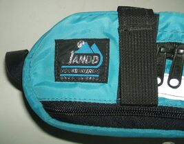 vintage JANDD wedge-style saddle bag for roadbike road bike turquoise/te... - $35.00