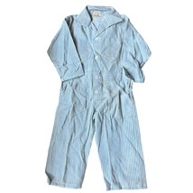 Rare 40s Deadstock Kids Striped Jumpsuit - American Pickers Store Find! ... - $47.52