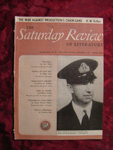 Rare Saturday Review Magazine September 9 1944 Nevil Shute Horace Kallen - £12.78 GBP