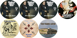 Alexandre Dumas LOT of 7 Discs (4 Titles) Vol 1 / MP3 (READ) CD Audiobooks - £13.64 GBP