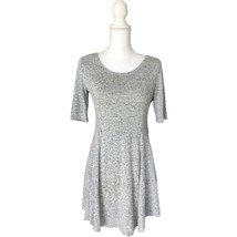 Popular Basics Vintage Womens Juniors Casual Fit and Flare Dress Gray Size XL - £19.13 GBP