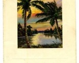 The Pine Room Menu Governors&#39; Club Hotel Fort Lauderdale Florida 1940&#39;s - £63.17 GBP