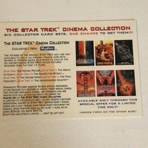 Star Trek Nemesis Trading Card #star Trek Cinema Collection Card - £1.54 GBP