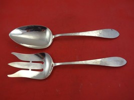 Pointed by Porter Blanchard Sterling Silver Salad Serving Set 10 1/2&quot; Vi... - £540.54 GBP