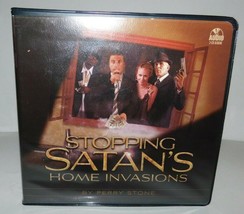 Stopping Satan&#39;s Home Invasions Perry Stone 2 Audio CD Set  - £19.59 GBP