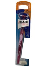 Reach Access Daily Flosser Floss Stick Clear Purple 4 Snap On Heads Sealed - $16.15