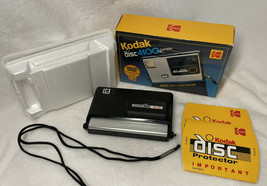 Eastman Kodak Disc 4100 Camera Compact Folding Made In USA Black Unteste... - $13.06