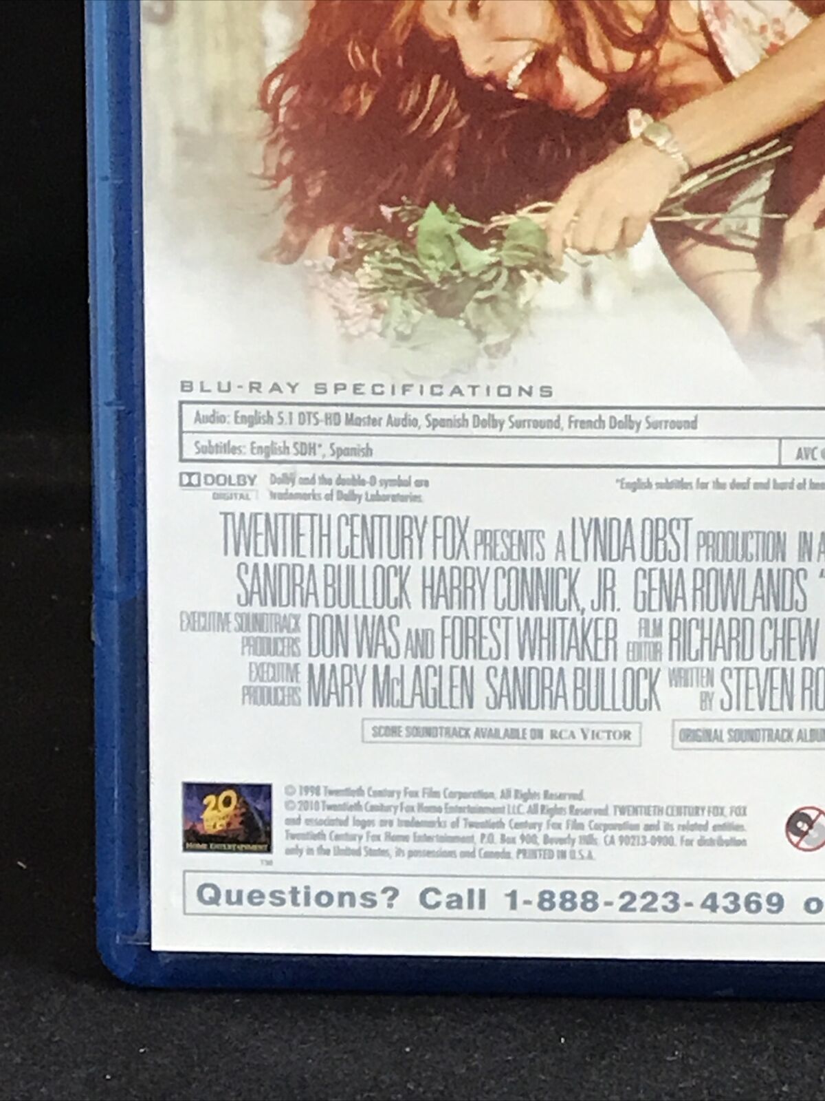 Hope Floats Blu-Ray With Sandra Bullock Harry Connick JR Gena Rowland’s LG W4 Item image 9