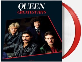 Queen Greatest Hits 2X Vinyl New! Limited Red &amp; White Lp! We Will Rock You Flash - £41.25 GBP