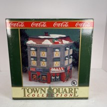 Vtg 1993 Coca Cola Town Square Collection &#39;Taylor &amp; Sons Emporium&#39; Light Up - £18.03 GBP