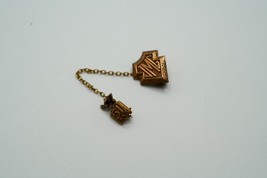 Vintage JMC 1951 Gold Filled School Pin 6cm - €37,14 EUR