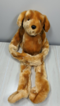 It’s All Greek to Me plush tan brown puppy dog long arms legs hanging paws - £7.77 GBP