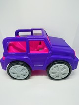 American Plastic Toys Inc Purple Pink Fashion Doll SUV Fit 11-11.5&quot; Fash... - $219.39 MXN