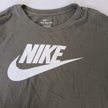 The Nike Tee BV1997-3NB Men's Green Cotton Short Sleeve T-Shirt Size Large image 4