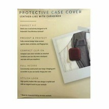 Polaroid Leather Protective Case Cover for Wireless Earbuds, NS, Red - £15.64 GBP