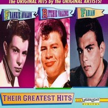 Frankie Avalon Fabian Ritchie Valens Their Greatest Hits U.S. Cd 1994 11 Tracks - $10.99