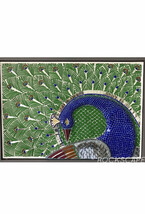 Mosaic Mirror - Peacock Blue - Peacock Theme - Bedroom Wall Decor - Home Wall D? - £5,081.97 GBP