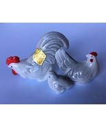 Miniature Bone China Chicken Family set by Ortagiri - $11.70 CAD