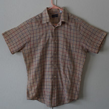 Vintage Horne&#39;s Department Store Men&#39;s Light Weight Button Front Shirt S... - $14.46