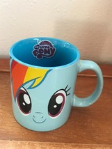 Vandor Blue My Little Pony RAINBOW DASH Ceramic Coffee Mug Cup – 3.75 inches hig - £8.71 GBP