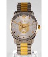 Gucci Timeless Two Tone Cat Men&#39;s Quartz Watch w/ Original Box 126.4 - €515,84 EUR
