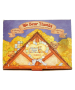 Cherisehd Teddies We Bear Thanks Family Thanksgiving Collectors Set Vint... - £38.75 GBP