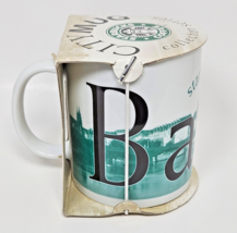 Basel Starbucks City Mug Collector&#39;s Edition Skyline 2002 NEW UNUSED - $14.99