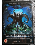 Pans Labyrinth 2 Disc DVD Set Guillermo del Toro 2007 Special Edition - $15.56