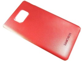 OEM Red Housing Case Battery Door Back Cover For Samsung Galaxy S2 i9100 - £4.86 GBP