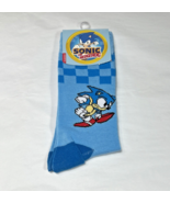 Sonic The Hedgehog Men’s Crew Socks (Size 8-12) One Pair - NEW - $4.99