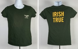 Tullamore Dew Irish True Whiskey T Shirt Womens Medium Green Cotton - £17.07 GBP