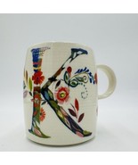 ANTHROPOLOGIE Monogram K Coffee Mug STARLA M. HALFMANN 12oz Porcelain Fl... - £22.38 GBP