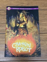 Caveman Robot #1 VF 2005 Burning Cover Tetragrammaton Press Rare CV JD - £9.34 GBP