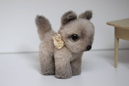 Siamese kitten/Teddy kitty/Siamese teddy cat/Plush cat/Kitten/Artistic teddy cat - £117.85 GBP