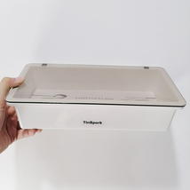TinSpork Drainage tableware storage box with lid chopstick cases - $16.99