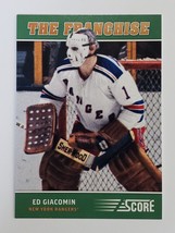2012 - 2013 Ed Giacomin Panini Score Nhl Hockey Card # OS5 The Franchise Rangers - £3.15 GBP