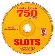 Lady Luck 750 Plus Slots Jackpot Gold (PC/MAC, 2004) Win/Mac - New Cd In Sleeve - £4.69 GBP