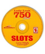 Lady Luck 750 Plus Slots Jackpot Gold (PC/MAC, 2004) Win/Mac - NEW CD in... - $5.98
