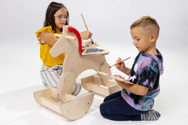 Children’s Rocking Horse – Plywood - £110.42 GBP