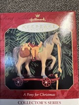 Hallmark Keepsake Ornament 1999- A Pony for Christmas - #2 in Series - £9.37 GBP