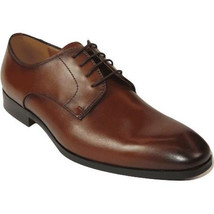 Men's Shoes Steve Madden Soft Leather upper Lace Up Parsens Tan image 9