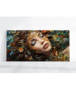 Mosaic Woman Art, Elegant Lady Art, Modern Women Painting, Framed Poster... - £21.01 GBP+