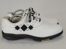 FootJoy Extra Comfort Golf Shoe Style 98522 Women 7.5 M White 50's Motif - $37.39