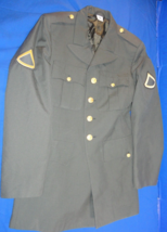 Usgi Us Army Class Dress Green Serge AG-489 Coat Jacket Uniform 38L - £31.89 GBP